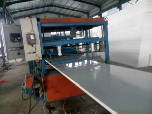 China Customized Color Sandwich Panel Machine Full Automatic Type Good Condition factory
