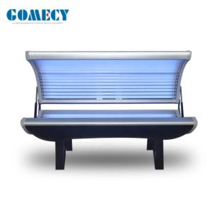 China GOMECY Sunbed Home Tanning Beds With German 24 Lamp 28 Lamp factory