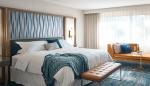 Commercial Hotel Luxury Furniture , Apartment Hotel Bedroom Furniture Drak Color