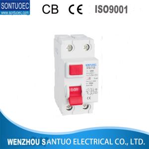 China AC Din Rail Plug IEC 61008 Standard RCCB Circuit Breaker factory
