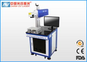 China ISO9001 CO2 Laser Marking Machine for ABS PVC Polymers PE Plastic Bottles factory