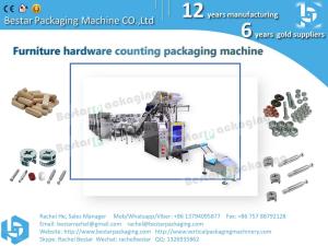 China Bestar Furniture hardware counting packaging machine with 16 counting bowls factory