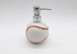 Sanitary Ware Baseball Bathroom Accessories Sets Hand Painted For Everyday Care