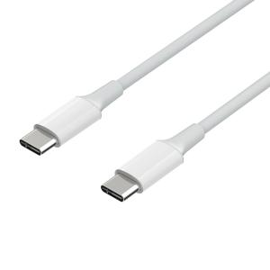 China 3A USB Type-C to USB Type-C 2.0 Data Charging Cable - 6Feet (1.83 Meters) - White factory