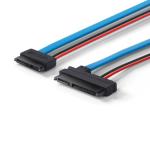 30CM 1FT 12 Inch 22 Pin To Slimline SATA 5V Cable Serial Connection