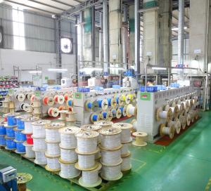 China UL3527 Silicone Rubber Insulated Wire Cables 300V/200C FT2 White Robot Home Appliance Light factory