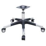 660mm Diameter Smooth Office Chair Wheel Base Replacement 360 Degree Swiveling