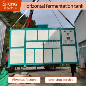 Organic Fertilizer Fermentation Equipment 415V Manure Fermenter Tank 3CBM
