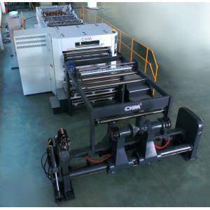 Paper Roll Cutting Machine with 1400MM -1700MM Sheet Length for 150-1000 GSM