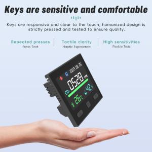 China 500g Smart Indoor CO2 Meter Detector Air Quality Monitor Wall Mounted factory