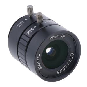 China CS C Mount F1.2 Fixed 3MP 6mm Machine Vision Lens factory