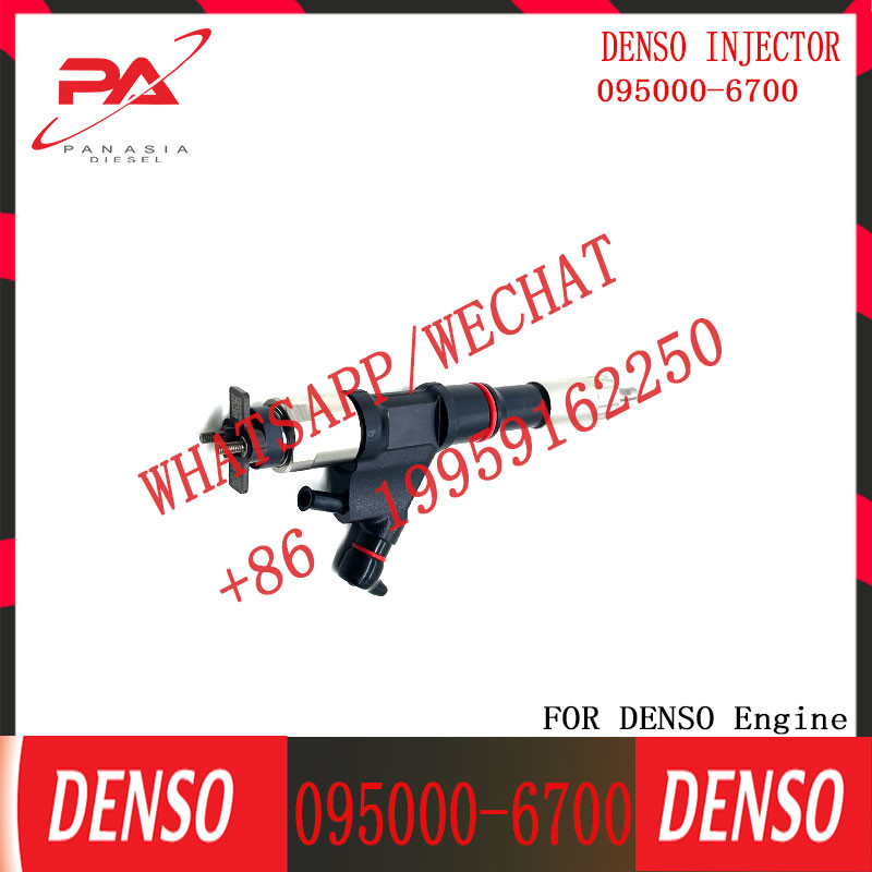 Diesel Common Rail Fuel Injector 095000-6700 095000-6701 9709500-670 0950006700 0950006701 for HOWO VG1540080017A R61540