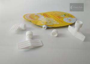 China 4 mm Diameter Pour Spout Caps For Small Capacity Facial Mask Bag factory