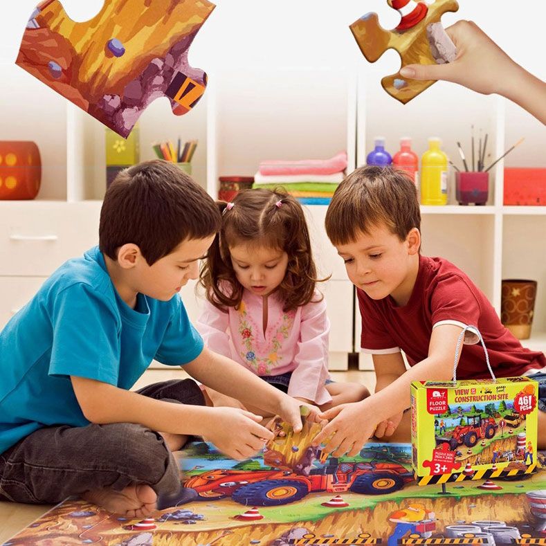 Paper Floor Puzzle for Kids Preschool Learning Birthday Gifts Age Range 8 to 13 Years