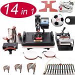 Multifunctional Combo Heat Press Machines For Sublimation Products Printing
