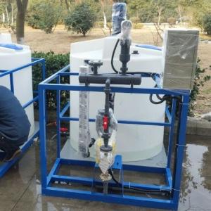 China Silver Automatic Dosing Machine , Chemical Automatic Dosing Units factory