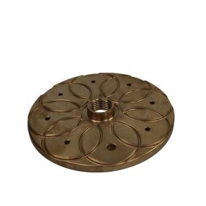 China Fine Sand Casting Smooth Bronze Thrust Bearing for GP500 Cone Crusher Mineral Products factory