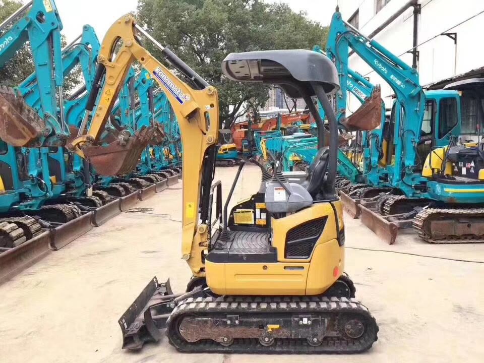 Compact and Durable The CAT 301.7CR/017CR Mini Excavator for Indoor Construction Work