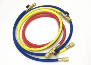 China Air Conditioning Service Freon Refrigerant Hoses With Ball Valves For R410A factory