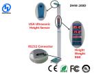 Medical height weight scales with thermal printer and ultrasonic height sensor
