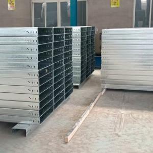 China Customized Galvanized Stainless Steel 304 &amp; 316 Perforated Cable Tray for Industrial &amp; Construction Cable Laying factory