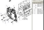 6754-21-1310 6754-21-1017 s6d107 qsb6.7 cylinder block assembly for KOMATSU