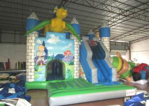 China Dragon Design Inflatable Jump House Commercial Grade Digital Printing Fireproof factory