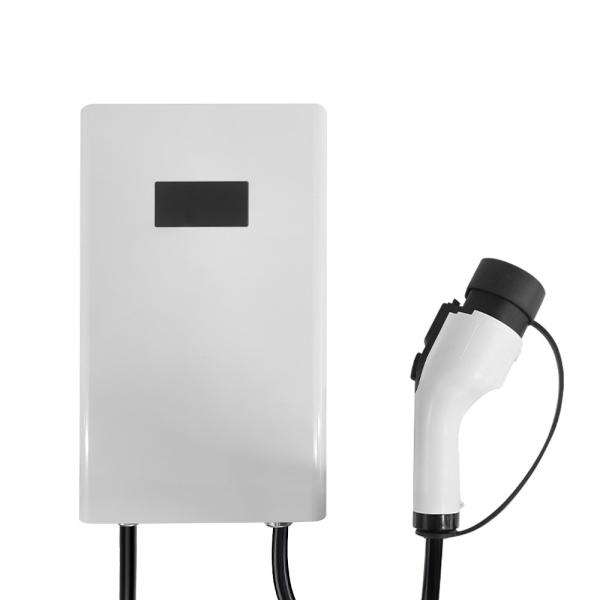 7kW Electric Car Charger EV Charging Station with Wall-Mounted Display Screen