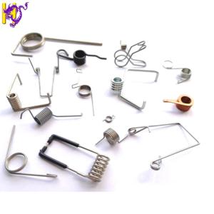 China OEM Adjustable Industrial Torsion Coil Spring Metal Spiral Spring factory