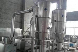 China Bottom Spraying 15 Kg / Batch Fluidized Bed Powder Coating Equipment factory