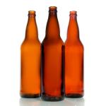 Customized Glass Brewing Bottles 650ml 1000ml 12 Oz Amber Beer Bottles