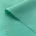 50D 50D Woven 60GSM Athletic Spandex Fabric 100 Polyester Fabric Green 150cm