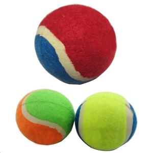 China wholesale pet toy ball dog training tennis balll for pet factory