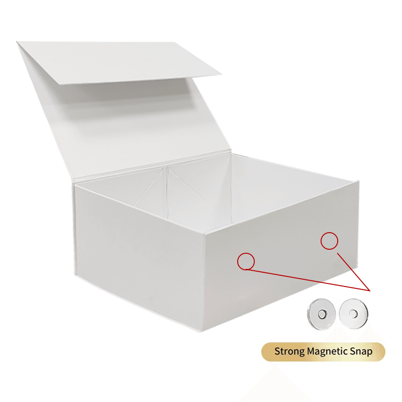 Luxury Paperboard Magnetic Packaging Box A3 A4 A5 Deep Foldable Magnetic Flap Gift Box