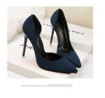 ZM020 8915-3 Korean Style Fashion Simple Stiletto High-Heeled Suede Thin,