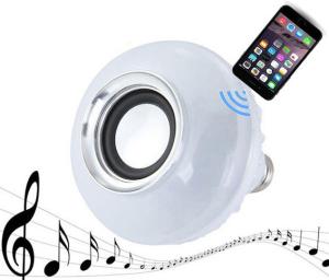 China Home Bluetooth Light Bulb Speaker , Wireless Speaker Light Bulb Low Consumption factory