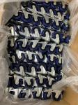 Black / Blue / Green Rubber Swivel / Fixed / Brake Casters For Indoor / Outdoor