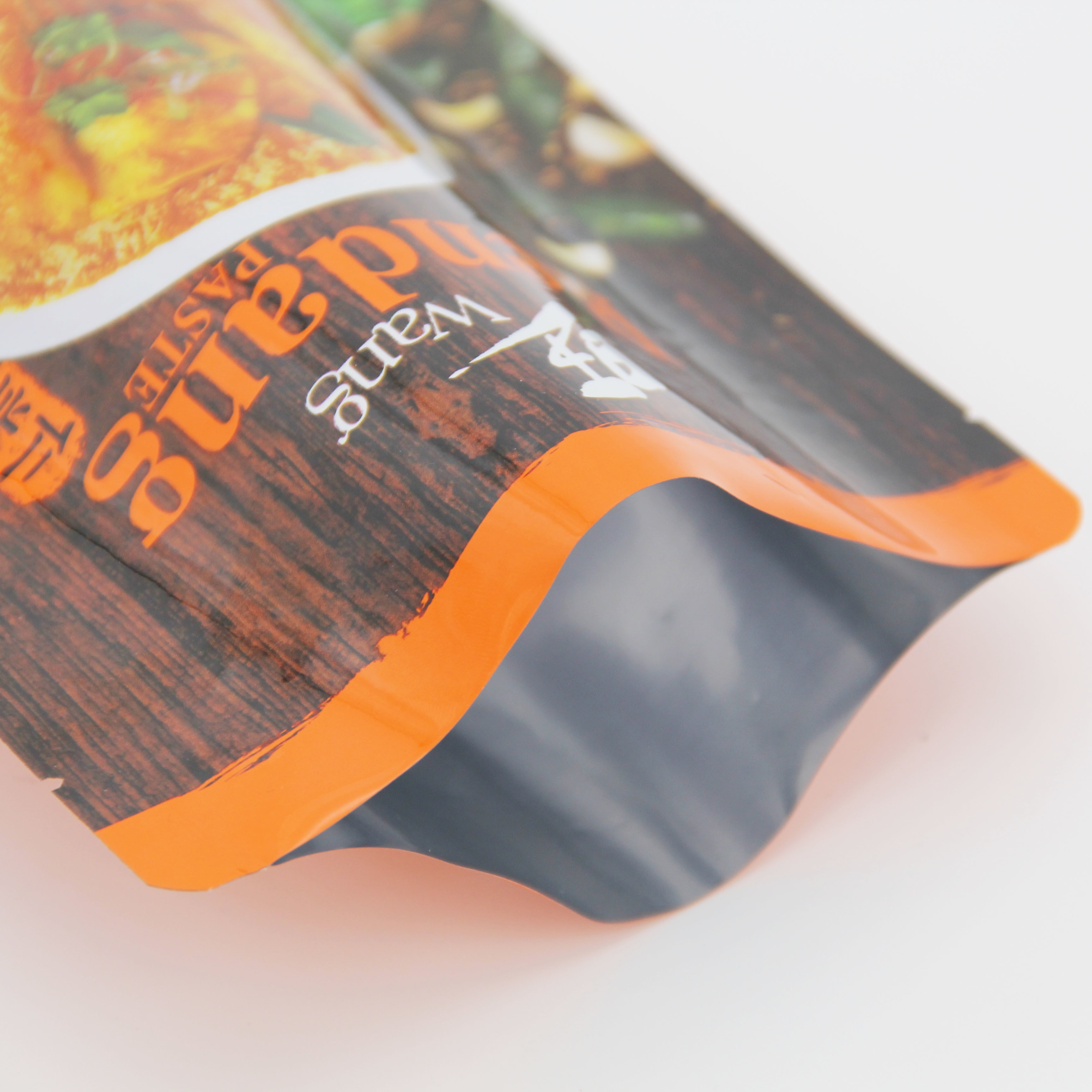 plastic Sauce food packaging high temperature cooking bag retort pouch