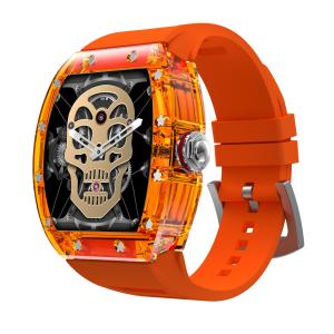 China Mechanical Smart Watch With Crystal Cool Exterior factory