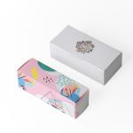 Customized Square Paperboard Anto Tuck End Bottom Box For Eyelas Packaging