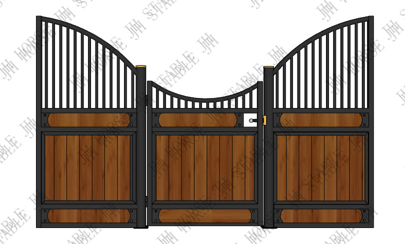 Heavy Duty Modular Steel Frame 50x50mm Horse Stall Fronts