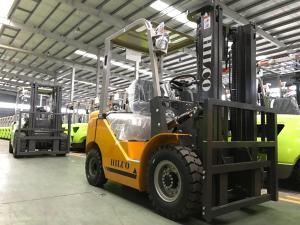 China High Lift Performance 2.5T Diesel Forklift with 5000mm Lift Height and Customization factory