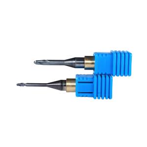 Aluminum Alloy Dental Milling Burs High Temperature Oxidation Resistance Coating