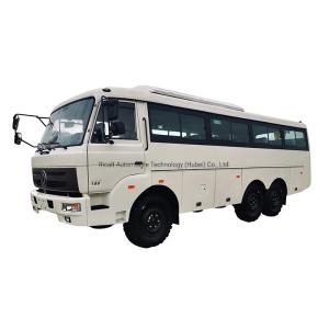 China 6X6 Off Road Passenger Bus with 24-30 Seats Seating Capacity 10-19 Tire Size 11r18 factory