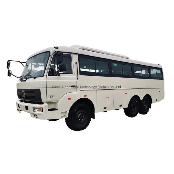 Luxury 24-30 Seats Personnel Tourist Bus Euro 3-Euro 5 Emission Standard 6X6 Off