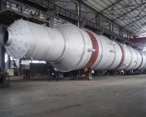 China Cylindrical Welded Chemical Cooling Tower Carbon Steel Industrial Column Tower factory