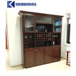 KDSBuilding Furniture Red Dining Room And China Set Modern Cabinet Design For