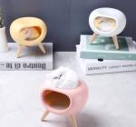 1200mAh Atmosphere Bedroom LED Night Light 145x138x136mm USB Charging