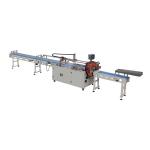 Unreeling Dia 3inches Toilet Paper Production Line Wall Type Rewinding