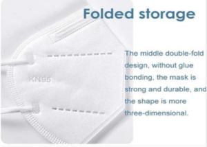 China Public Place N95 Face Mask Melt Blown Filter For Adults 3d Stereo Shape factory